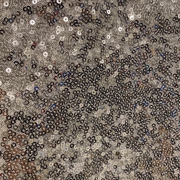 VERO MODA Women’s High Waist VMKAJE HW Shorts Sequin silver SHORTS Size XS - Picture 3 of 8